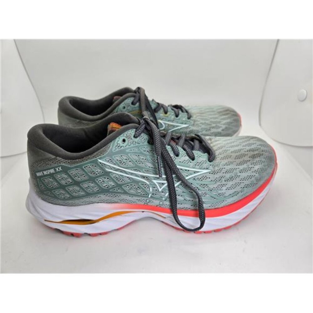 Mizuno Wave Inspire XX Shoes Women’s 8 Green Running Athletic Workout Sneakers